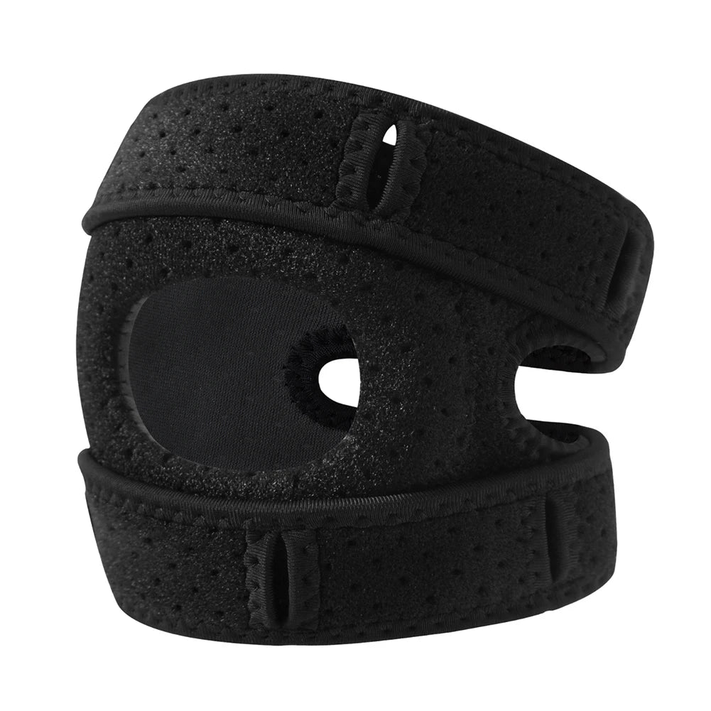 Patella Knee Support Adjustable Knee Compression Sleeve Patella Tendon Knee Strap for Arthritis Joint Ligament Injury