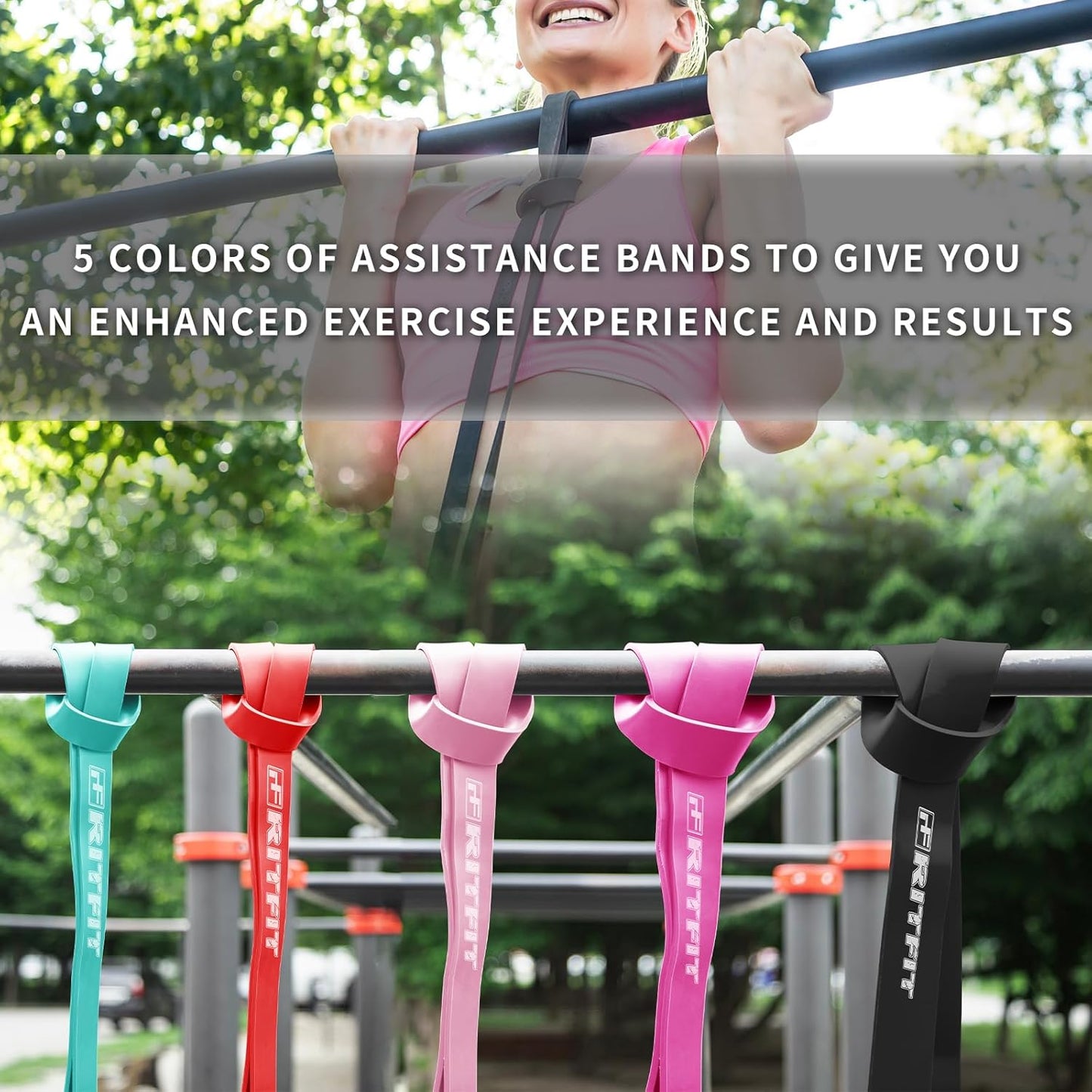 Pull up Assist Band - Premium Resistance Band for Pull up Assistance, Resistance Training, Body Stretching, Powerlifting, Mobility Training