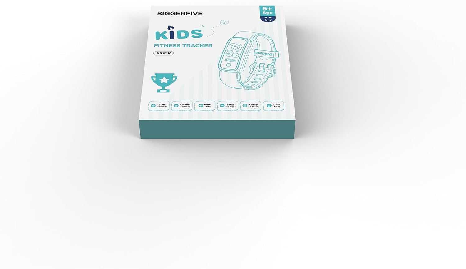 Vigor Kids Fitness Tracker for Girls & Boys Ages 5-15, Kids Watch with IP68 Waterproof, Pedometer, Activity Tracker with Heart Rate & Sleep Monitor, Calorie & Step Counter Watch