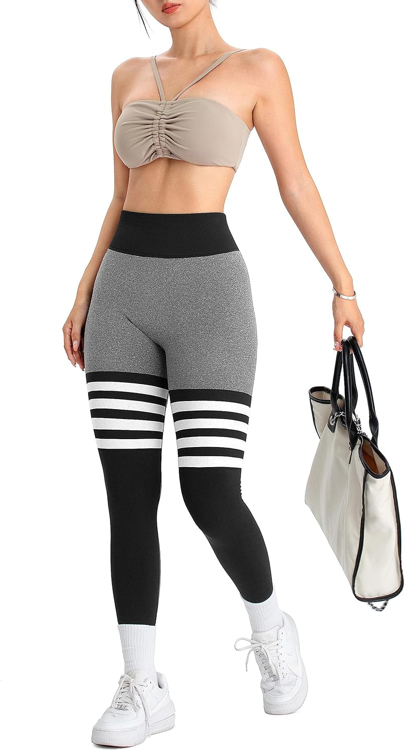 Seamless Workout Leggings for Women Scrunch Butt Lifting Leggings Booty High Waisted Yoga Pants