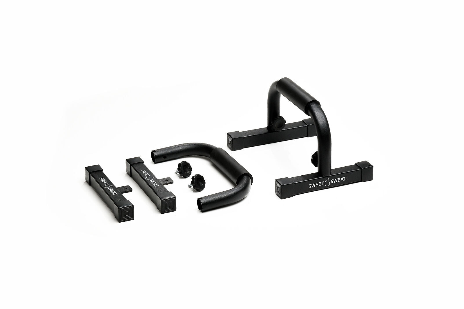 Sweet Sweat Comfort Grip Push up Bars - Floor Stand Pushup Bar Handles