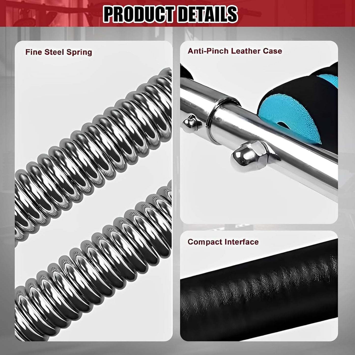 Gorilla Bar Twister Arm & Chest Trainer for Men – Adjustable 60-100Lb Chest S...