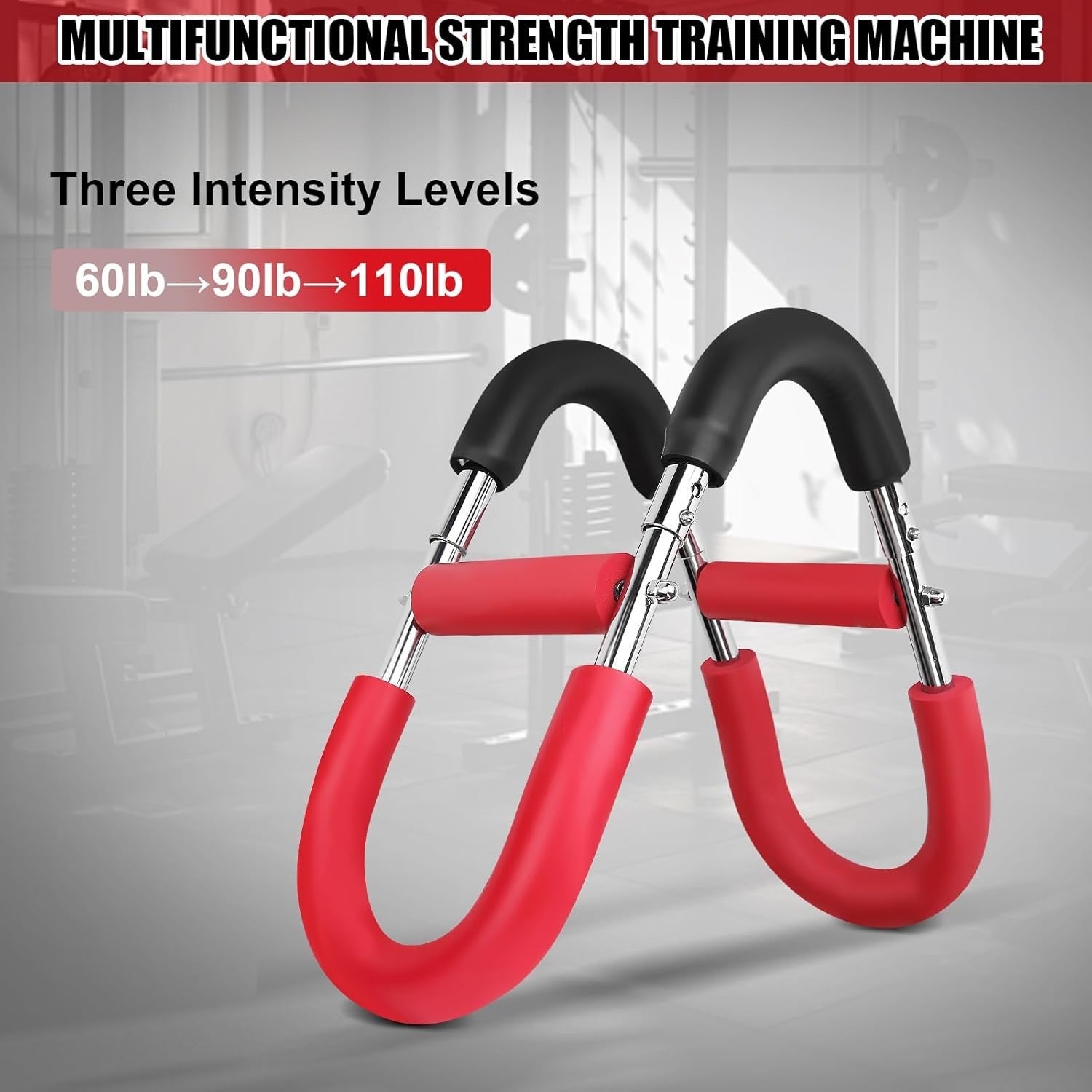 Gorilla Bar Twister Arm & Chest Trainer for Men – Adjustable 60-100Lb Chest S...