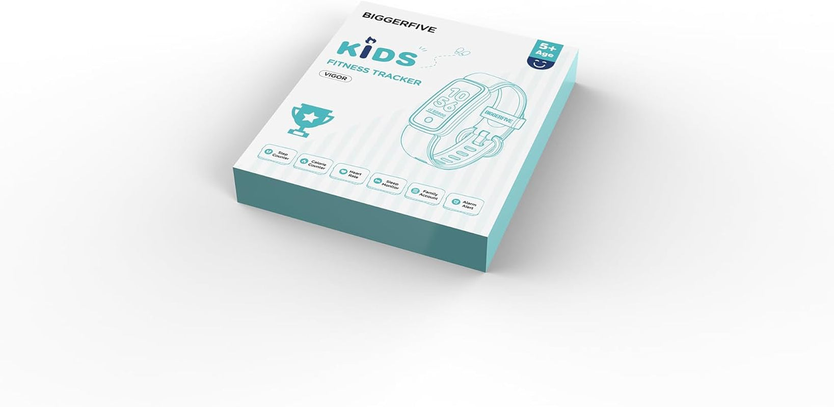 Vigor Kids Fitness Tracker for Girls & Boys Ages 5-15, Kids Watch with IP68 Waterproof, Pedometer, Activity Tracker with Heart Rate & Sleep Monitor, Calorie & Step Counter Watch