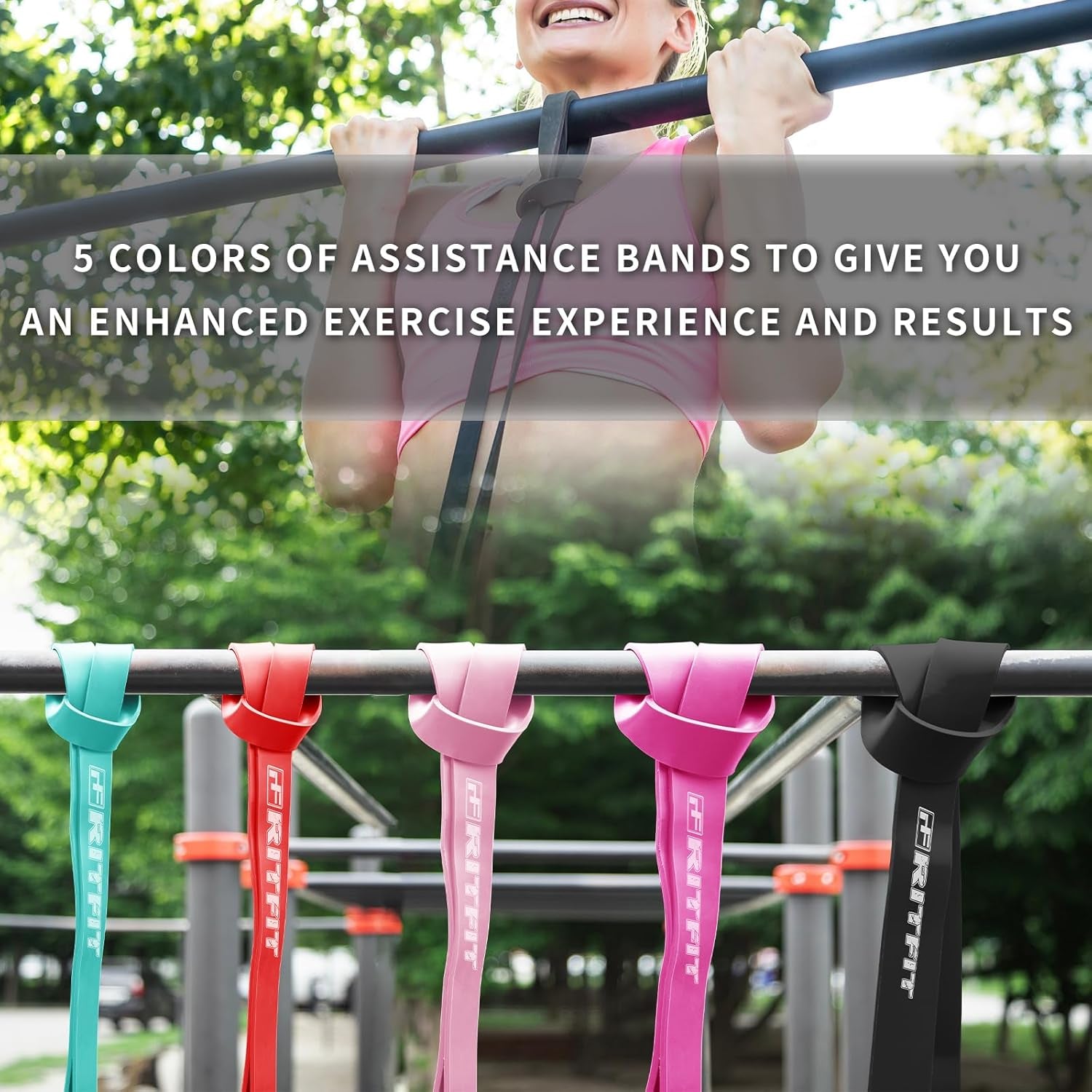 Pull up Assist Band - Premium Resistance Band for Pull up Assistance, Resistance Training, Body Stretching, Powerlifting, Mobility Training