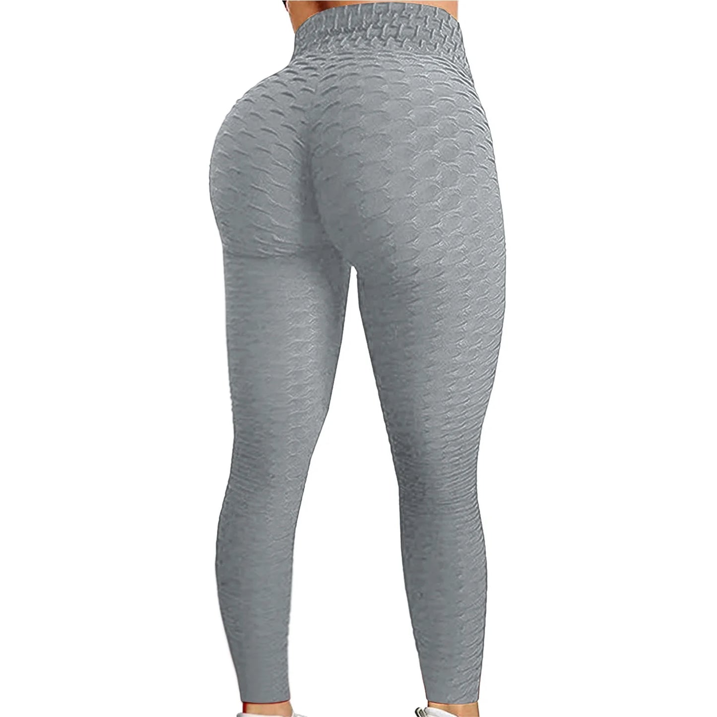 Womens High Waisted Workout Yoga Pants Butt Lifting Leggings Tummy Control Stretchy Jogger Tights