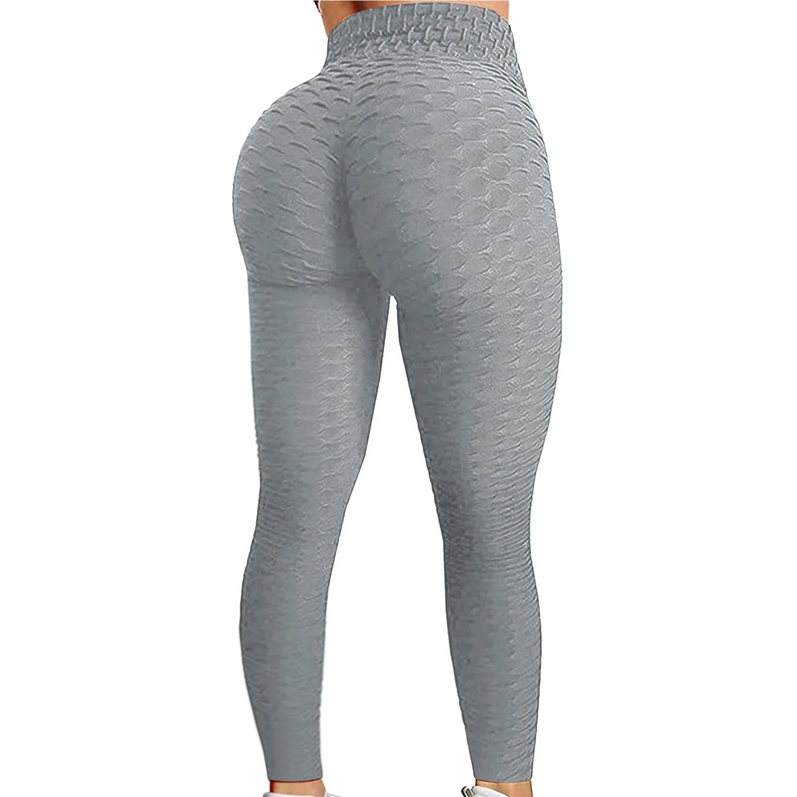 Womens High Waisted Workout Yoga Pants Butt Lifting Leggings Tummy Control Stretchy Jogger Tights