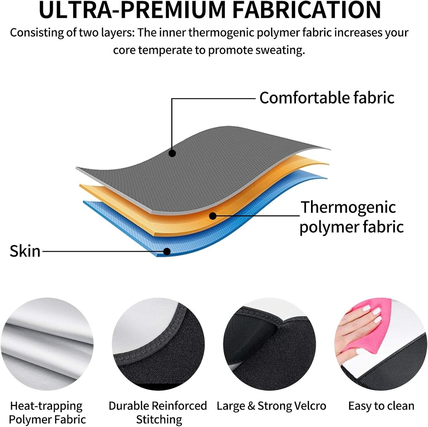 Arm Trimmers for Women Pair Sauna Sweat Arm Shaper Bands Adjustable Arm Trainer Toner Sleeves for Sports Workout