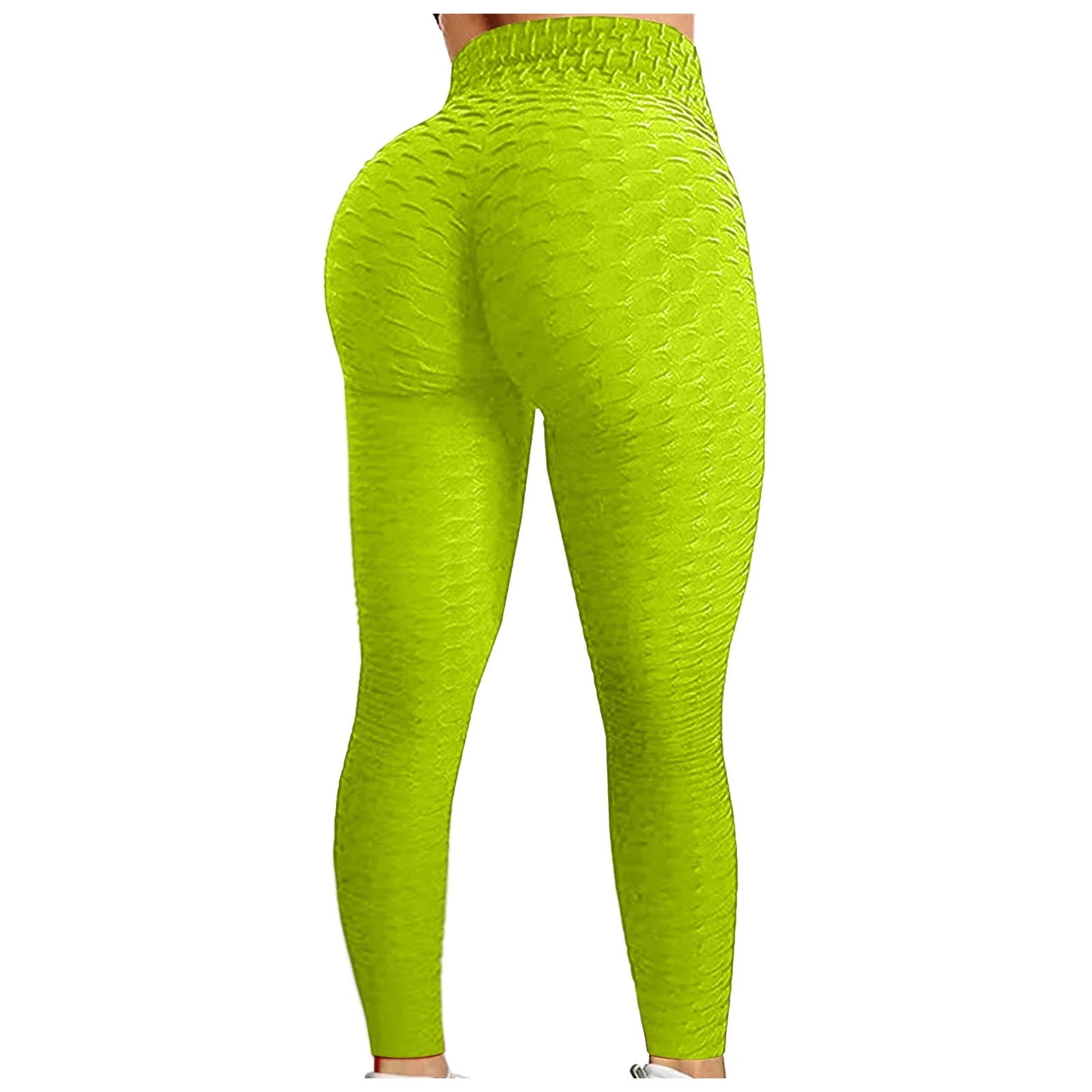 Womens High Waisted Workout Yoga Pants Seamless Butt Lifting Leggings Compression Tummy Control Stretchy Jogger Tights