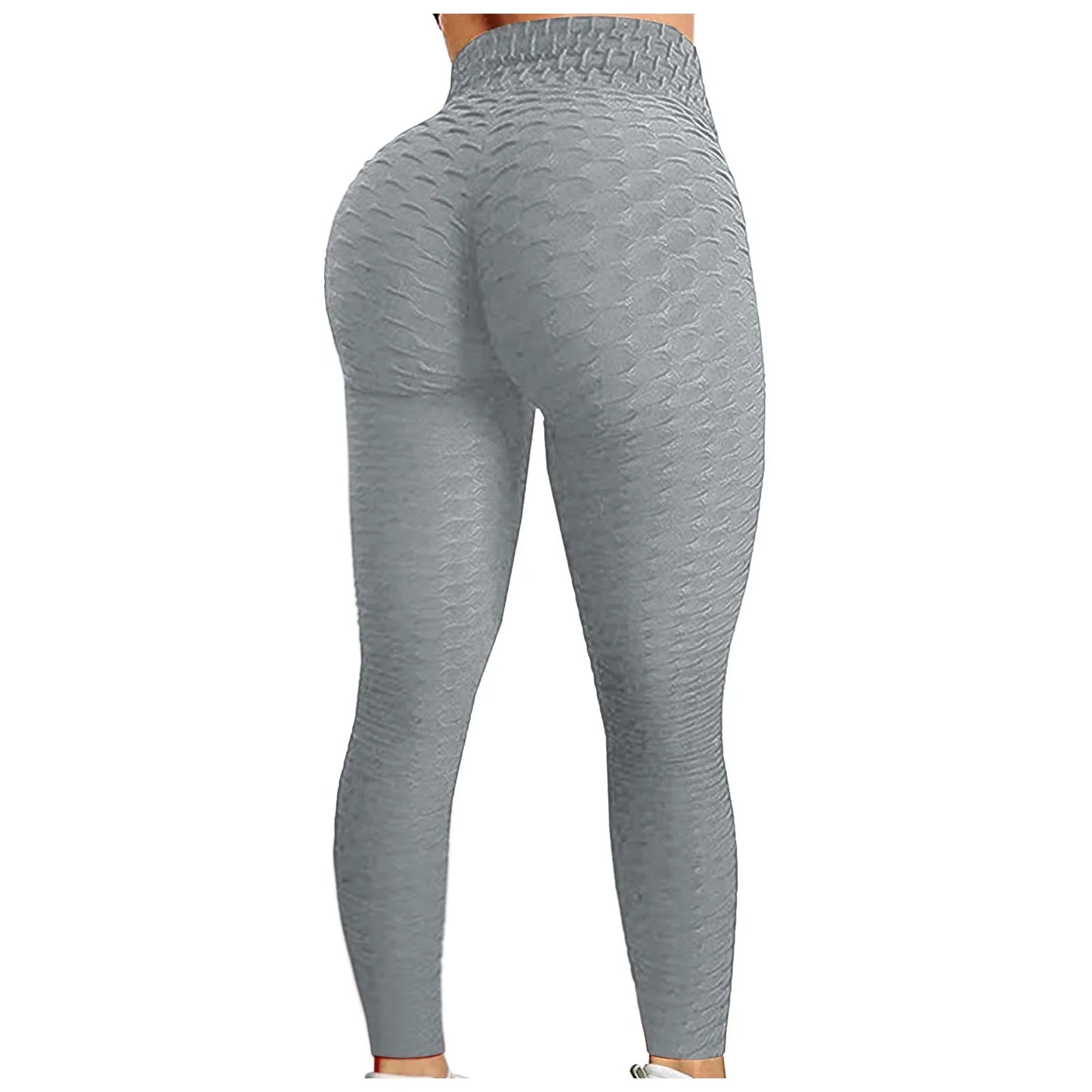 Womens High Waisted Workout Yoga Pants Butt Lifting Leggings Tummy Control Stretchy Jogger Tights