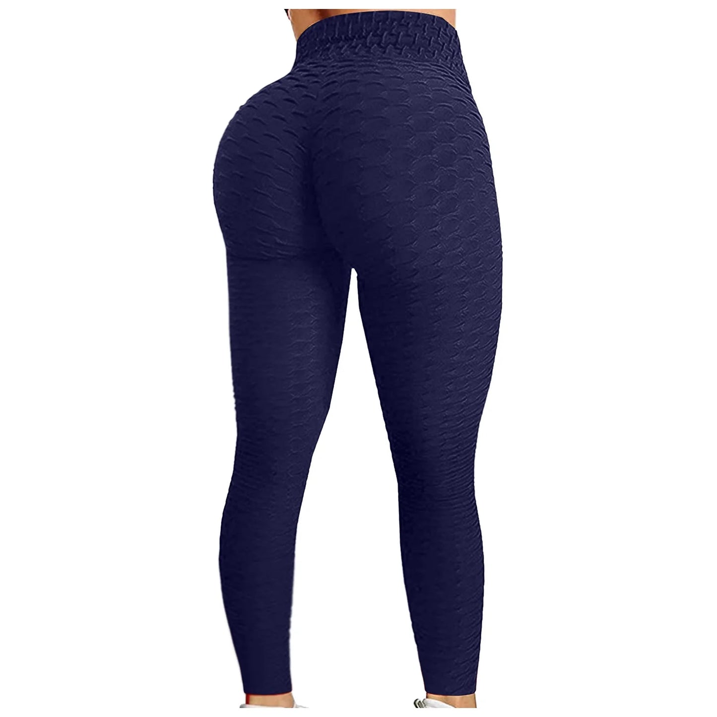 Womens High Waisted Workout Yoga Pants Seamless Butt Lifting Leggings Compression Tummy Control Stretchy Jogger Tights